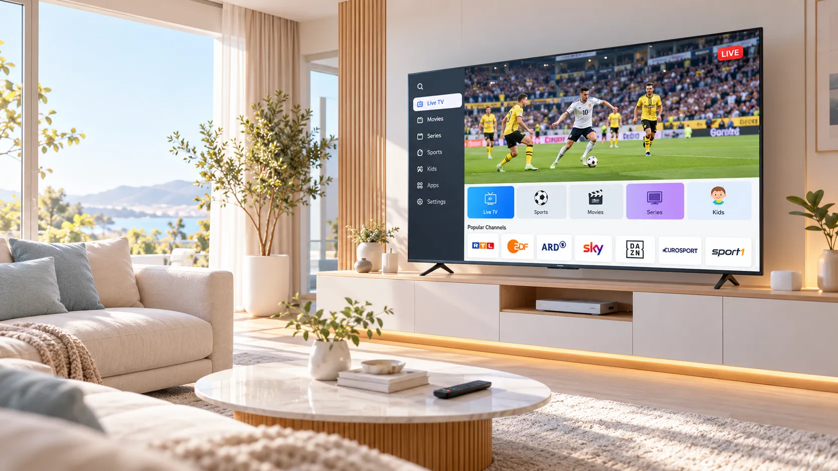 Public IPTV Liste mit freien Sendern